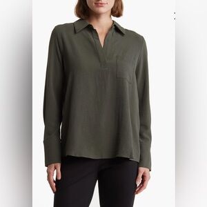 Pleione Tunic Top in Cypress Green | NWT | Size XL